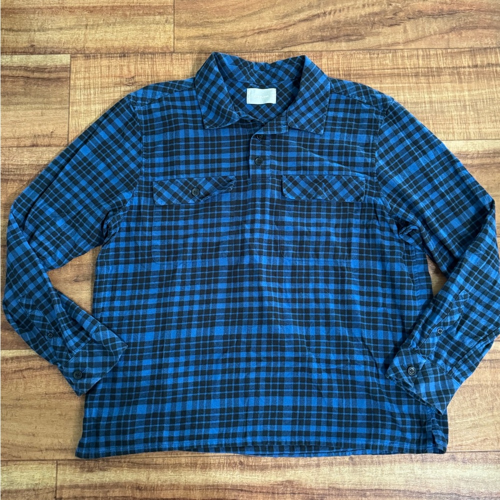 Everlane Blue Plaid Men's Shirt